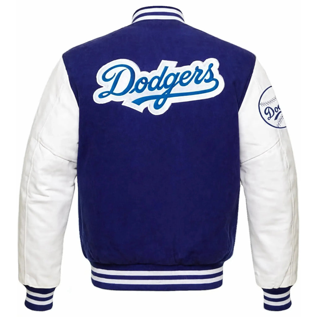 LA Dodgers Jacket X Hello kitty Dodger Varsity Bomber by DUAZAN Duazan