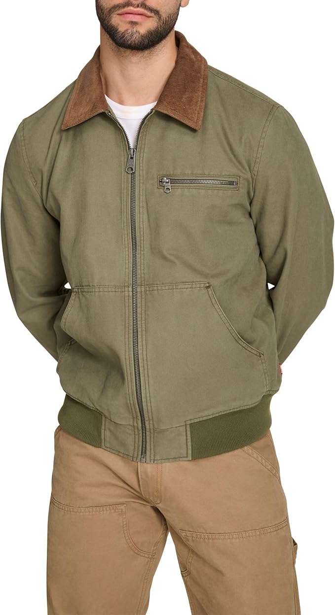 Duazan Men’s Cotton Casual Wastren Jacket – Classic Utility Style - Duazan