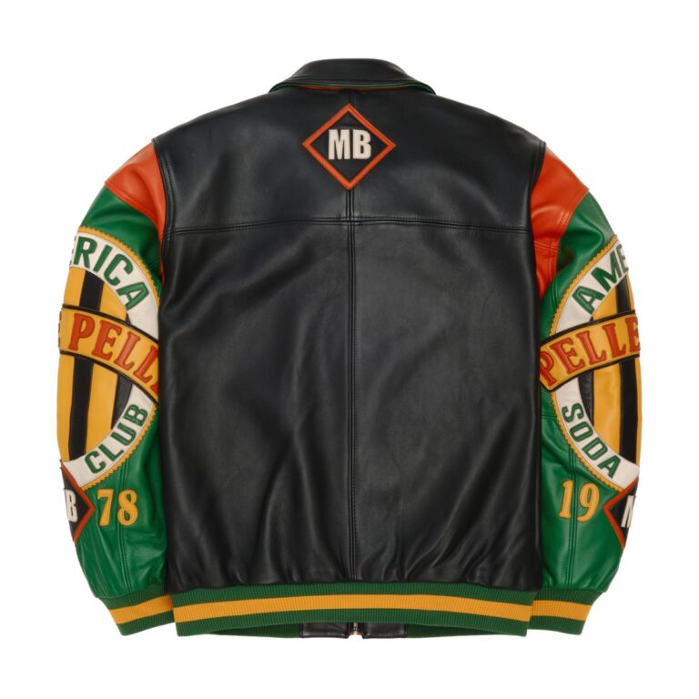 Men's Premium Black Leather Streetwear Jacket – Classic Urban Style Duazan