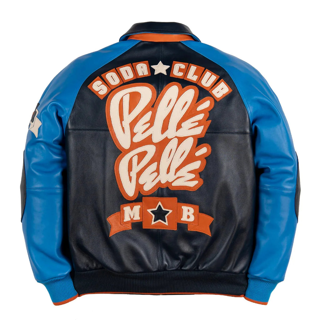 Duazan Soda Club Leather Jacket for Men - Lambskin Jacket Duazan