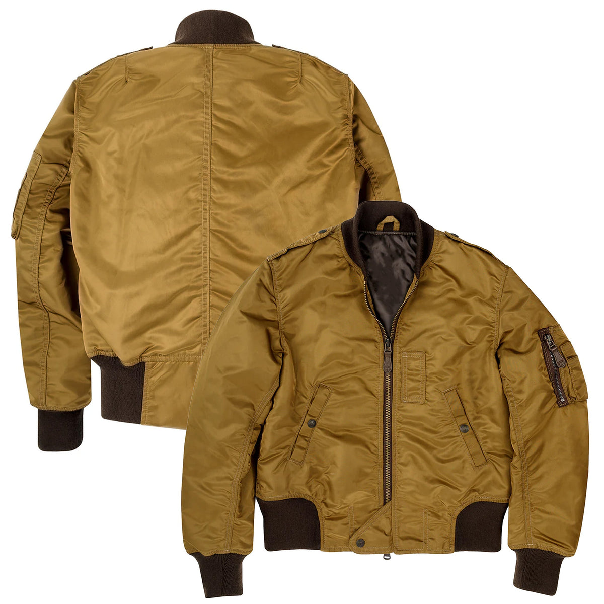 DUAZAN Women’s Flight Bomber Jacket – Classic Aviator Style Duazan