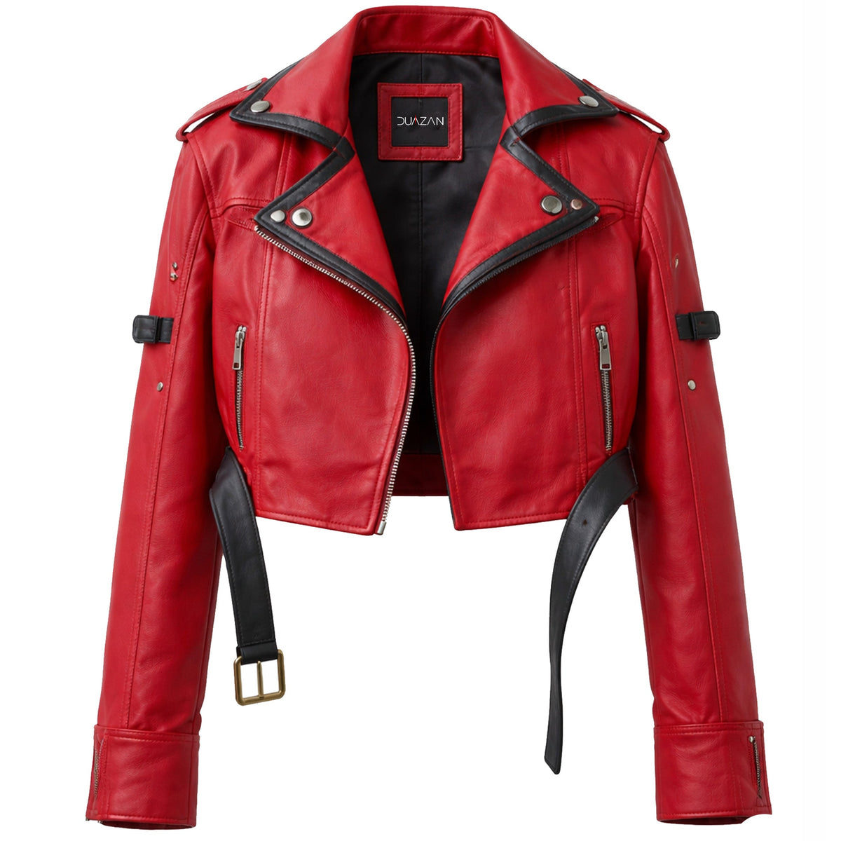 Duazan Real Leather Sol Badguy Guilty Gear comic con Jacket for Men & Women Duazan
