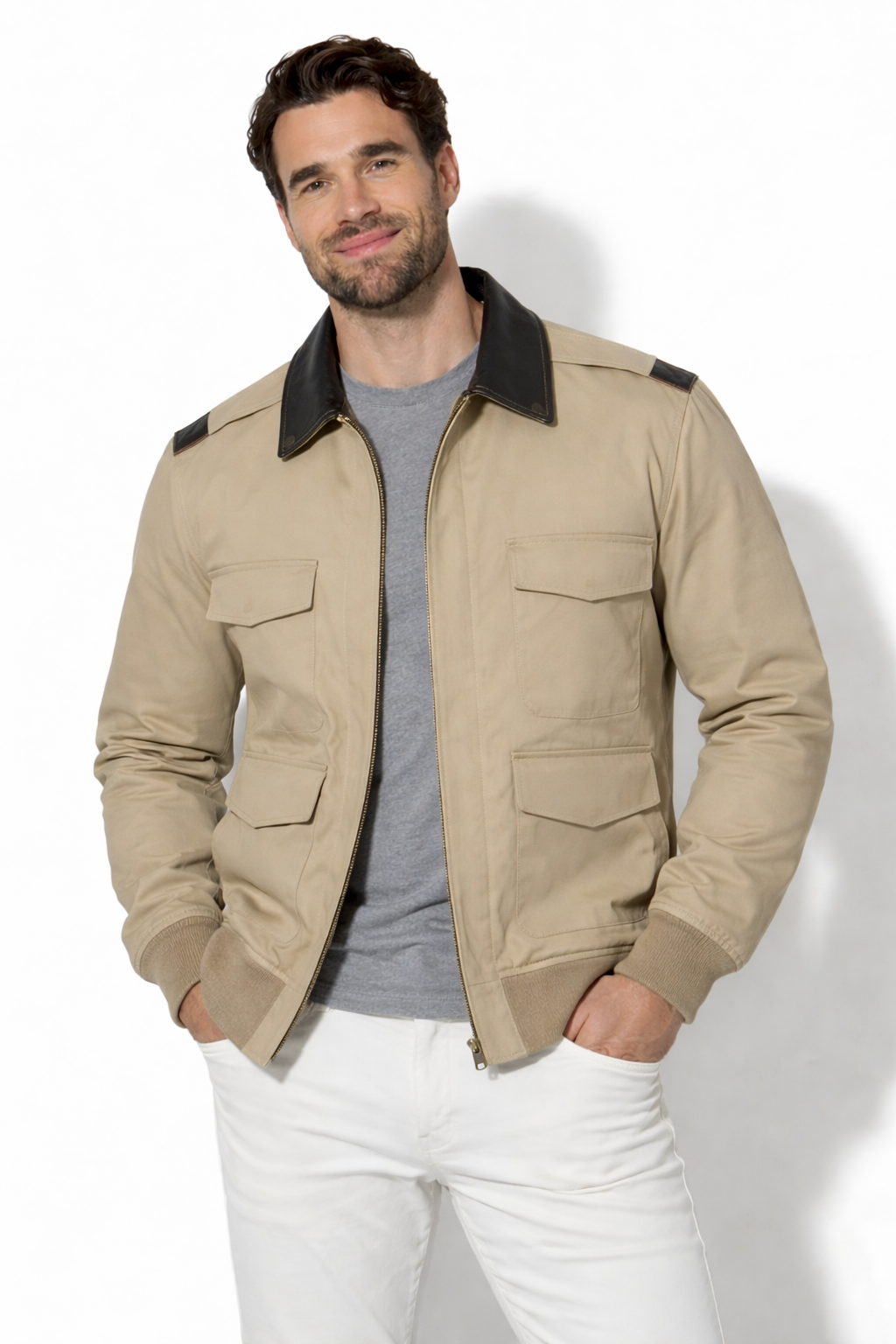 Duazan Premium Cotton Spring Jacket – Lightweight Bomber Outerwear for Men & Women Duazan