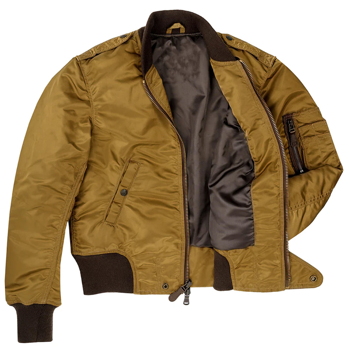 DUAZAN Women’s Flight Bomber Jacket – Classic Aviator Style Duazan