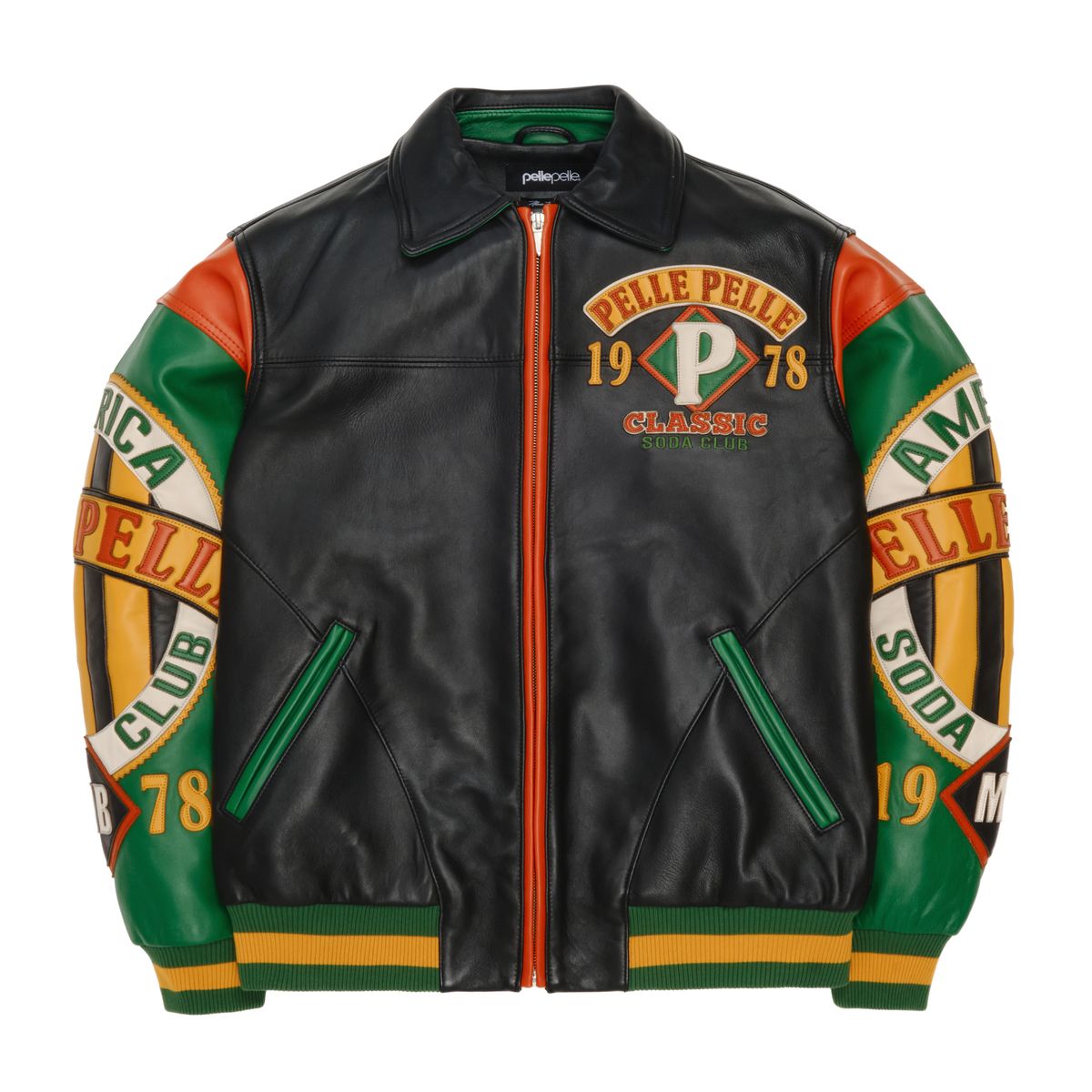 Men's Premium Black Leather Streetwear Jacket – Classic Urban Style Duazan