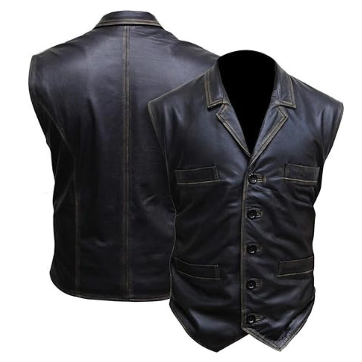 Cullen Bohannon Vest Movie TV series Leather Cosplay