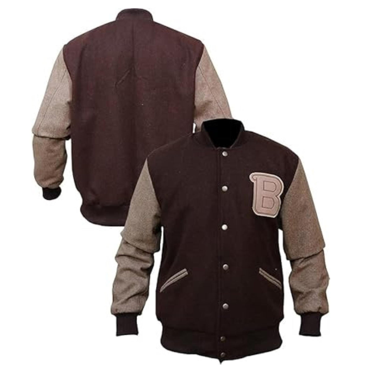 Miami Bomber Letterman Jacket: Wool Cosplay Varsity Jacket