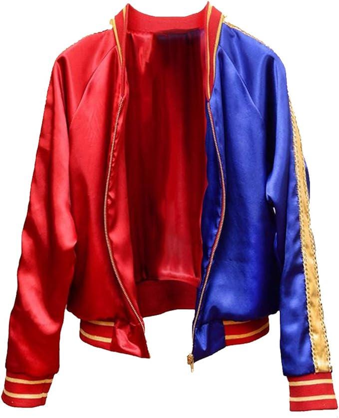 Movie Satin Bomber Jacket Cosplay Costume