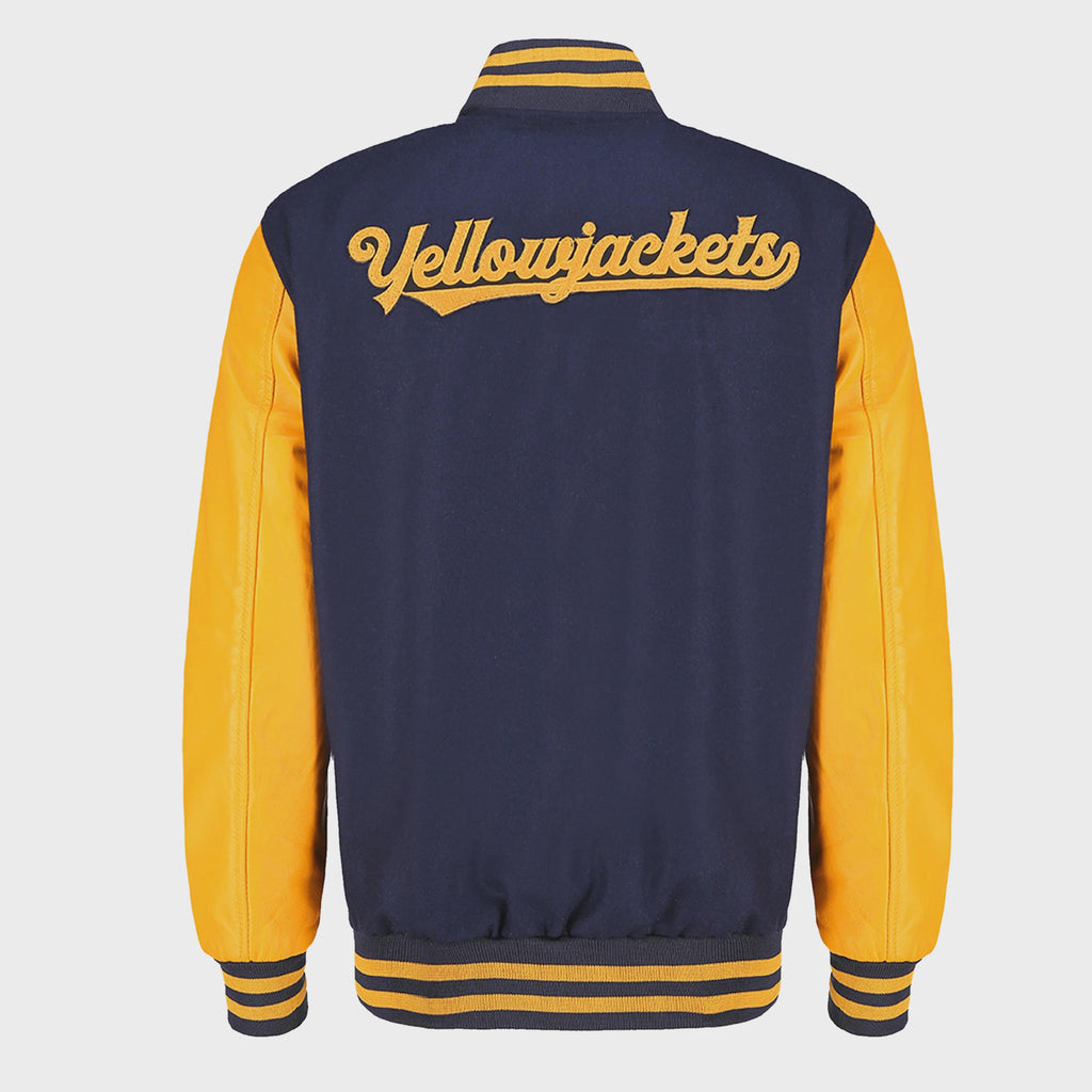 Yellowjacket Varsity Jacket: Wiskayok High Letterman Cosplay for Men Women