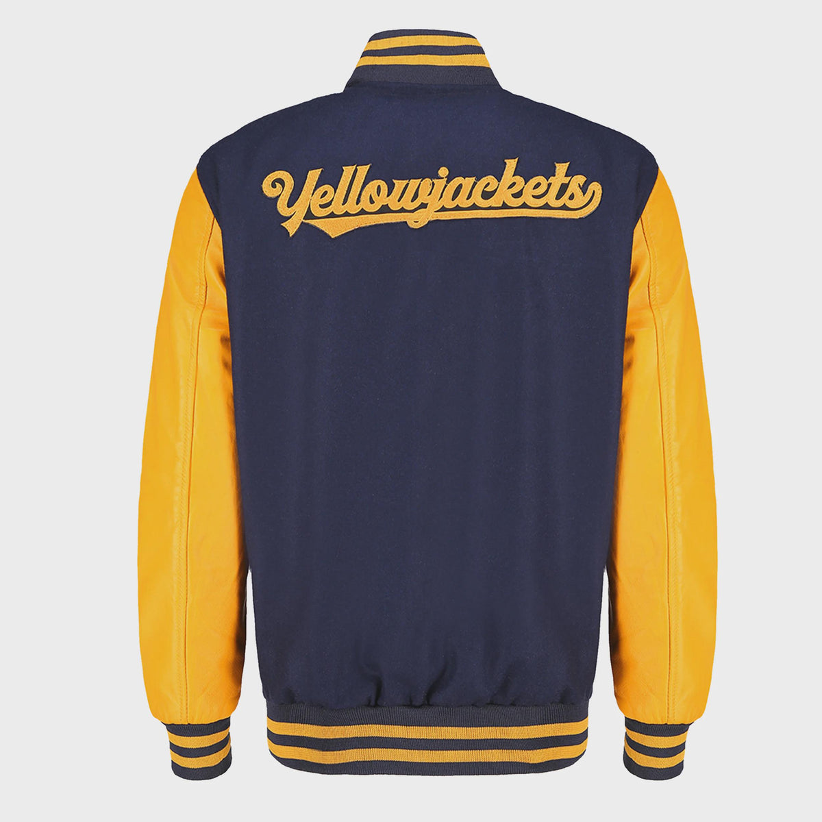 Yellowjacket Varsity Jacket: Wiskayok High Letterman Cosplay for Men Women