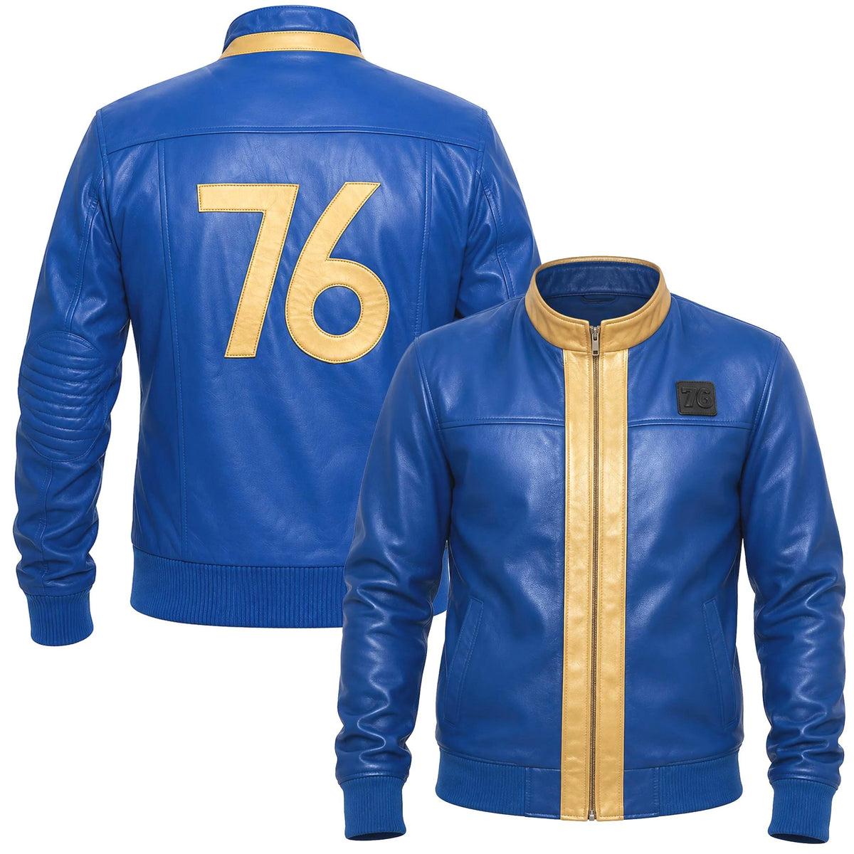 Cosplay 76 Vault Dweller Bomber Jacket | Blue Cosplay Gamer Gift