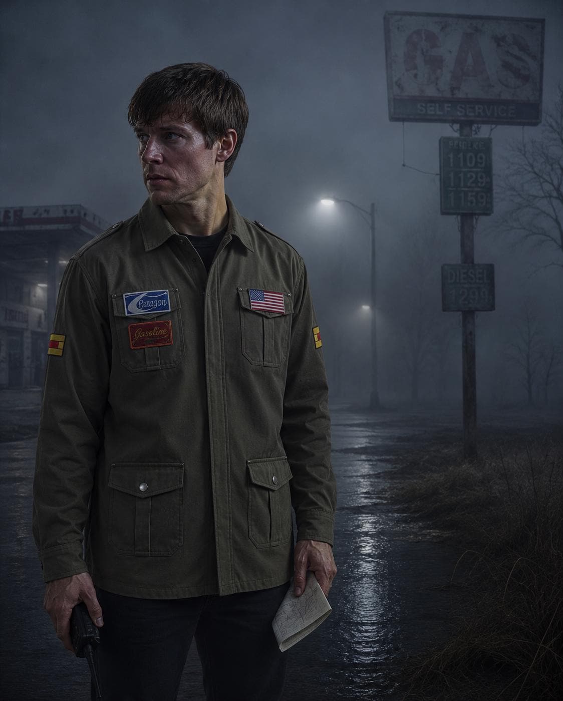 James Sunderland Cotton Jacket: Video Game Cosplay  Character outfits