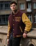 American commanders Football team jacket Woolen vintage varsity jacket for mens