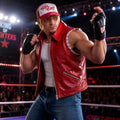 Terry Bogard Red Leather Vest – Game Inspired Star Emblem Mens Womens Streetwear