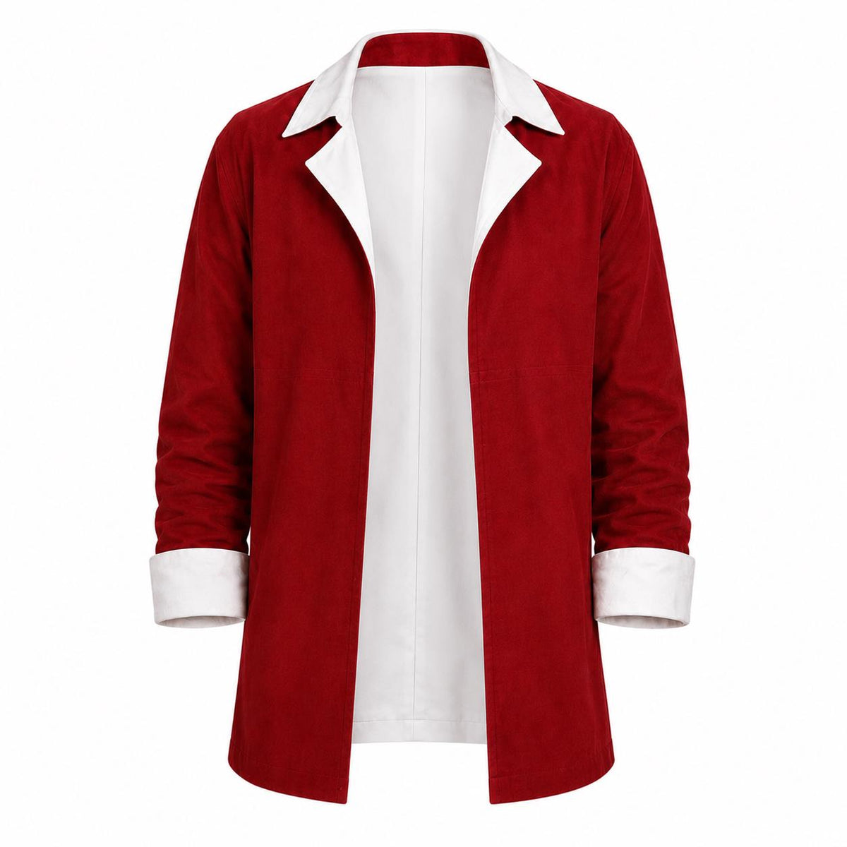 Beyond Journeys End Stark Cosplay Anime Jacket: Red Cotton Warrior Costume Halloween Coat