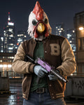 Miami Bomber Letterman Jacket: Wool Cosplay Varsity Jacket