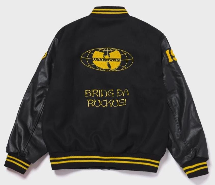 Rap Fan Legacy Varsity Jacket — Wool Body & Genuine Leather Sleeves