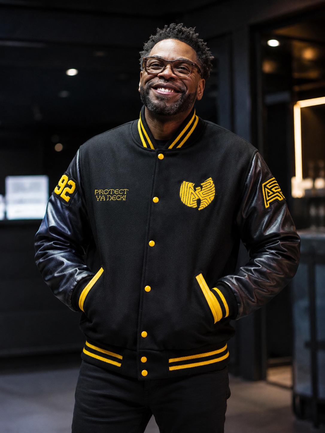 Rap Fan Legacy Varsity Jacket — Wool Body & Genuine Leather Sleeves