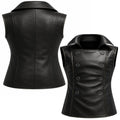 Spider-Man Noir Black Leather Vest – DUAZAN Duazan